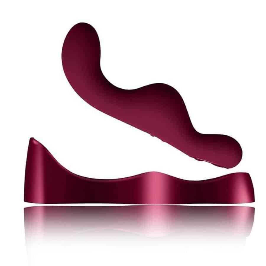 Rocks-Off Remote Control G-Spot Vibrator Ruby Glow