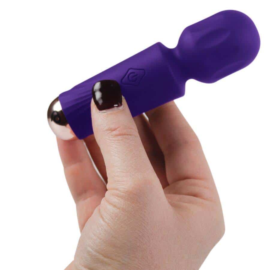 Rocks-Off Mini Wand Vibrator 16 Modes Rocks-Off Mini Wand Vibrator 16 Modes