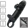 Romance Pro 2 Black Penis Vibrator Sleeve