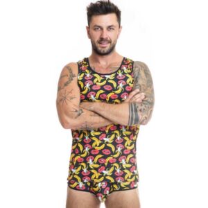 Anais Mens Lingerie Banana Top Large