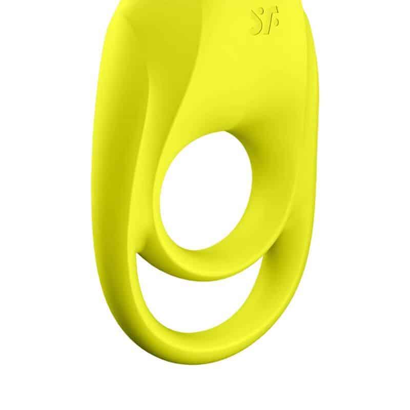 Satisfyer - YELLOW DUO RING VIBRATOR FOR Intense PLEASURE Satisfyer - YELLOW DUO RING VIBRATOR FOR Intense PLEASURE
