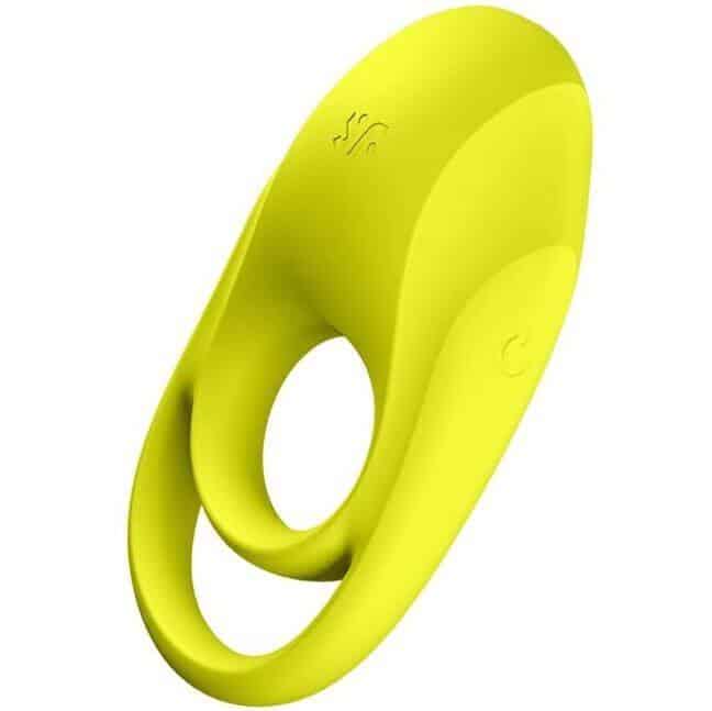 Satisfyer - YELLOW DUO RING VIBRATOR FOR Intense PLEASURE