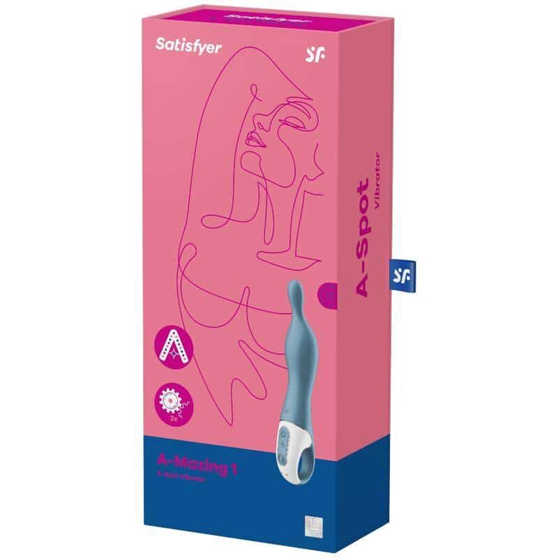 Satisfyer Amazing 1 Blue - Deep Spot Vibrator Satisfyer Amazing 1 Blue - Deep Spot Vibrator