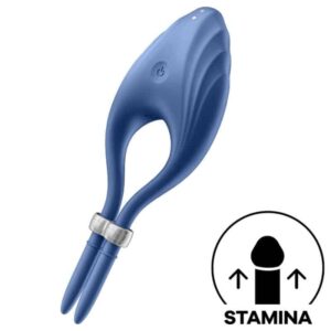 Satisfyer Duelist Blue Ring Vibrator Toy