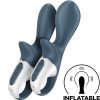 Dark Grey Satisfyer Air Pump Prostate Toy