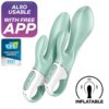 Satisfyer Air Pump Rabbit Vibe Green