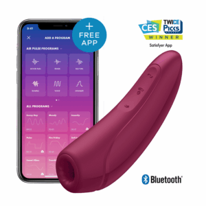Satisfyer - CURVY 1 + Pink HUE FOR CLITORAL PLEASURE