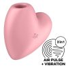 Satisfyer - CUTIE HEART Pink AIR PULSE VIBRATOR & STIMULATOR