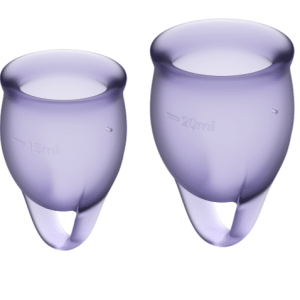 Satisfyer Menstrual Cup Set 15ml+20ml