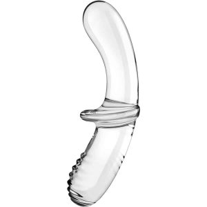 Satisfyer Double Crystal Glass Dildo