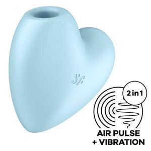 Satisfyer Cutie Heart Blue Air Pulse Toy