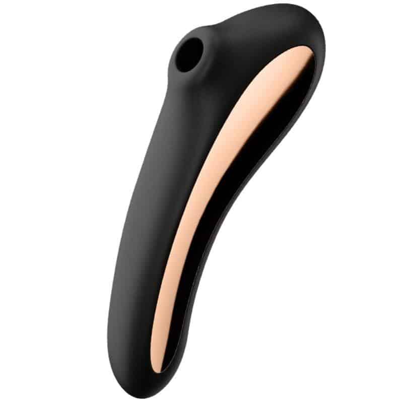 Satisfyer Dual Kiss Black: Air Pulse & Vibe Stimulator