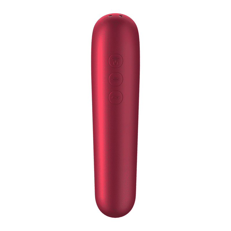 Satisfyer Red Dual Love Suction Vibrator Satisfyer Red Dual Love Suction Vibrator