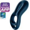 Satisfyer Blue Epic Duo Ring Vibrator App