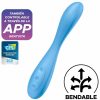 Satisfyer App Controlled G-Spot Vibrator Blue