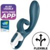 Blue Hug Me Rabbit Vibrator by Satisfyer