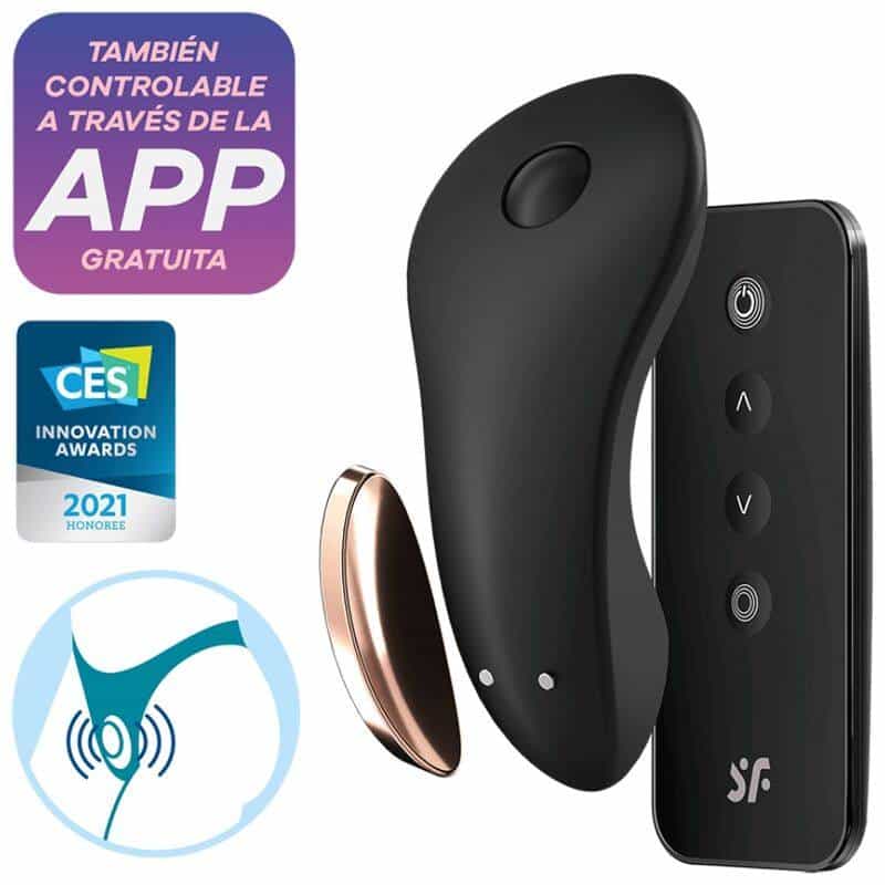 Satisfyer Discreet Panty Vibrator for Clitoral Stimulation Satisfyer Discreet Panty Vibrator for Clitoral Stimulation