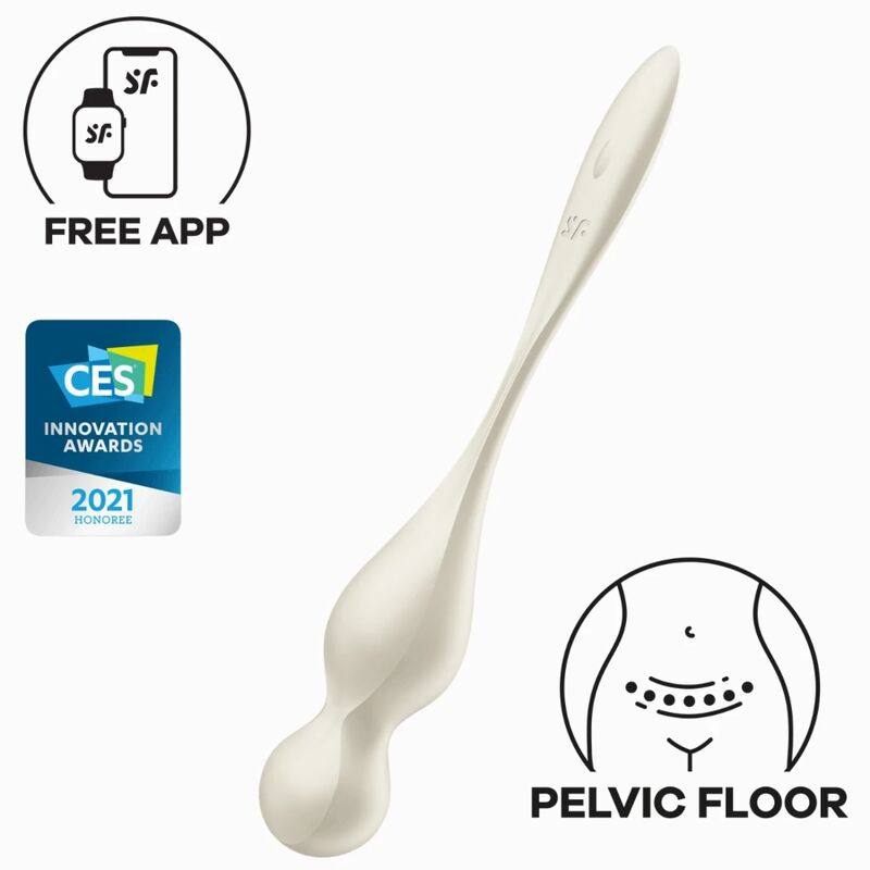 Satisfyer Kegel Trainer Love Birds White Vibrator