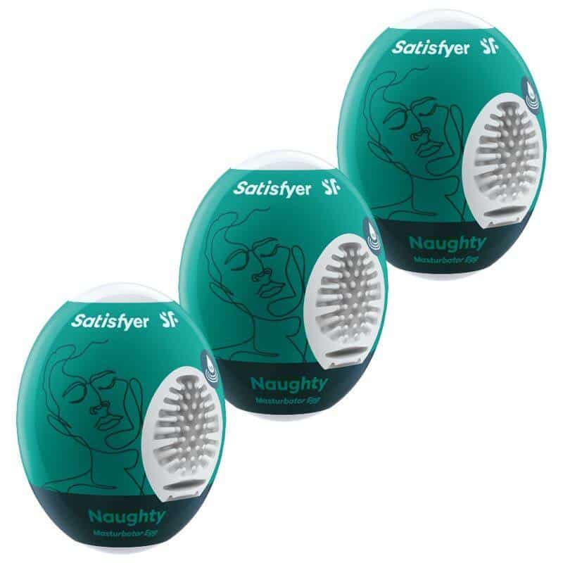 Satisfyer Naughty 3 Egg Masturbator