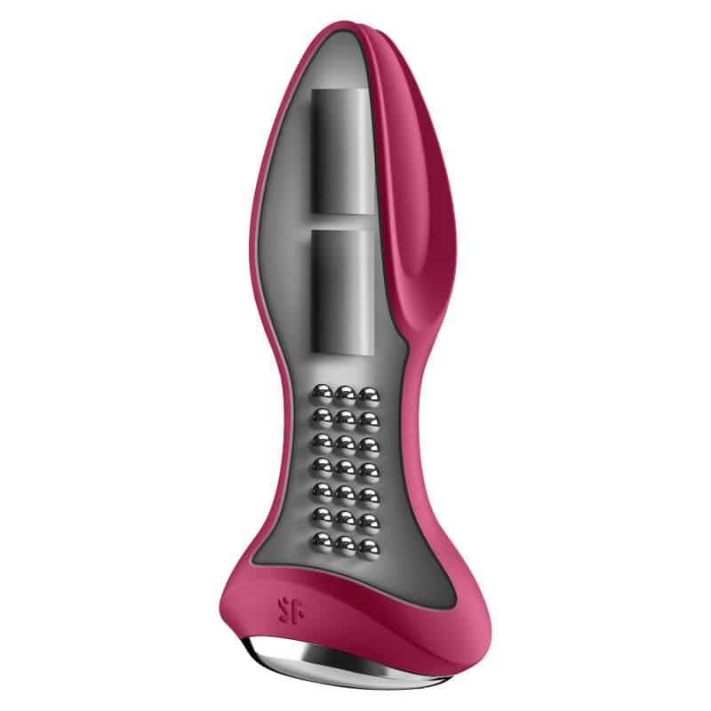 Satisfyer - APP ControlLED ROTATOR PLUG 2+ VIBRATING PLUG RED Satisfyer - APP ControlLED ROTATOR PLUG 2+ VIBRATING PLUG RED