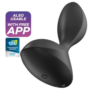 Satisfyer Sweet Seal: Plug Vibrador con App Negro