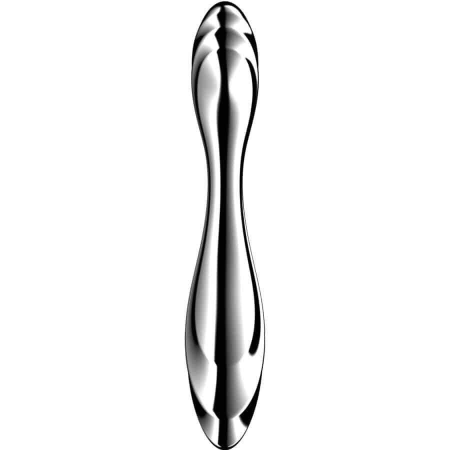 Satisfyer Pure Gravity 2 Dildo Inoxidável Duplo Satisfyer Pure Gravity 2 Dildo Inoxidável Duplo