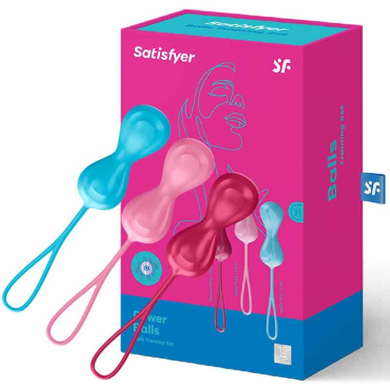 Satisfyer - SET DE BOLAS DE ENTRENAMIENTO PÉLVICO 1 Satisfyer - SET DE BOLAS DE ENTRENAMIENTO PÉLVICO 1