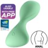 Satisfyer Green Trendsetter: Vibrating Plug with Mobile Control