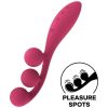 Satisfyer Red Multi Vibrator Tri Ball 1
