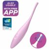 Satisfyer Twirling Joy Pink Clit Stimulator