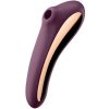 Satisfyer - AIR PULSE DUAL KISS VIBRATOR IN WINE RED