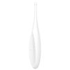 Satisfyer - WHITE VIBRATOR WITH TWIRLING Fun TIP