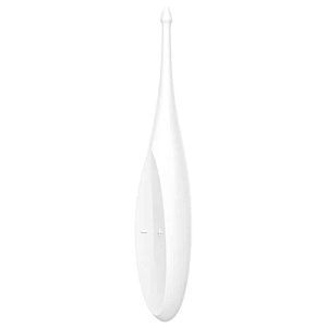 Satisfyer - WHITE VIBRATOR WITH TWIRLING Fun TIP