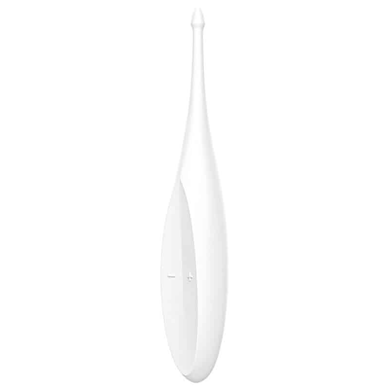 Satisfyer - WHITE VIBRATOR WITH TWIRLING Fun TIP