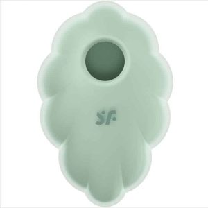 Satisfyer - GREEN AIR PULSE VIBRATOR CLOUD DANCER