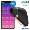 Satisfyer - Black LOVE TRIANGLE AIR PULSE VIBRATOR & STIMULATOR