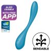 Satisfyer - FLEX 5 MULTI VIBRATOR FOR G-Spot BLUE