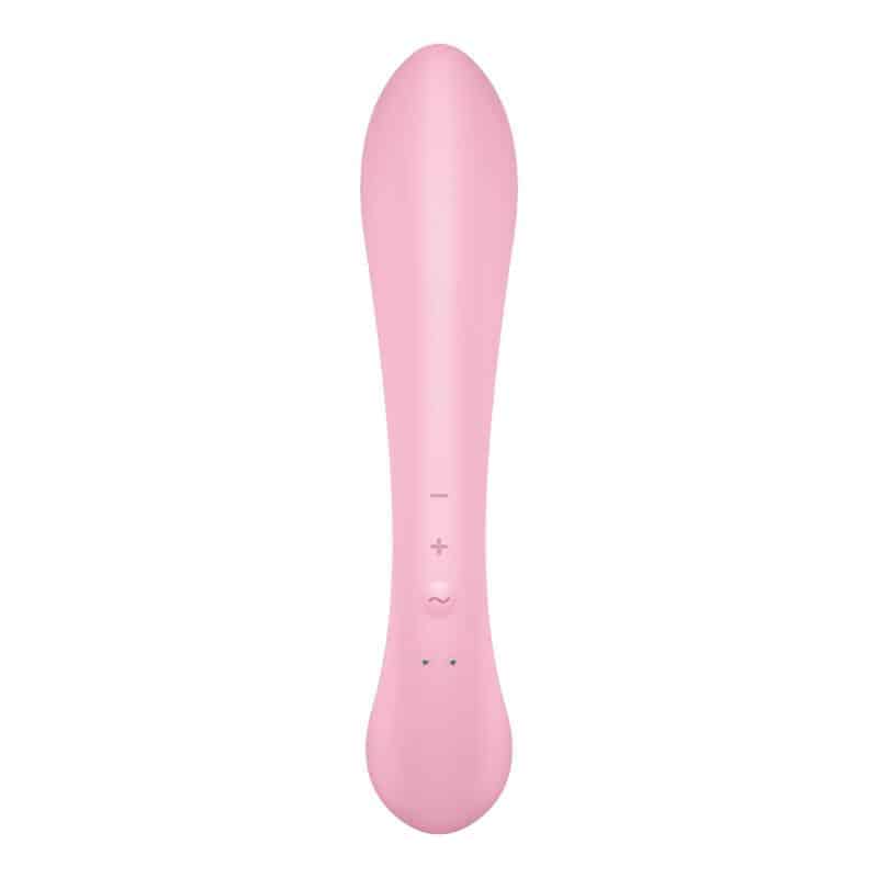 Satisfyer - Pink TRIPLE OH HYBRID VIBRATOR WITH 3 MOTORS Satisfyer - Pink TRIPLE OH HYBRID VIBRATOR WITH 3 MOTORS