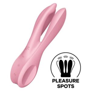 Satisfyer - Pink Threesome 1 VIBRATOR FOR Intense SENSATIONS