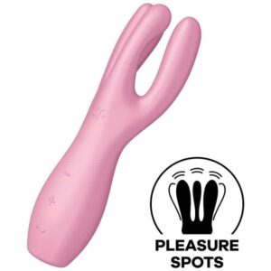 Satisfyer - Pink Threesome 3 VIBRATOR WITH THREE ARMS