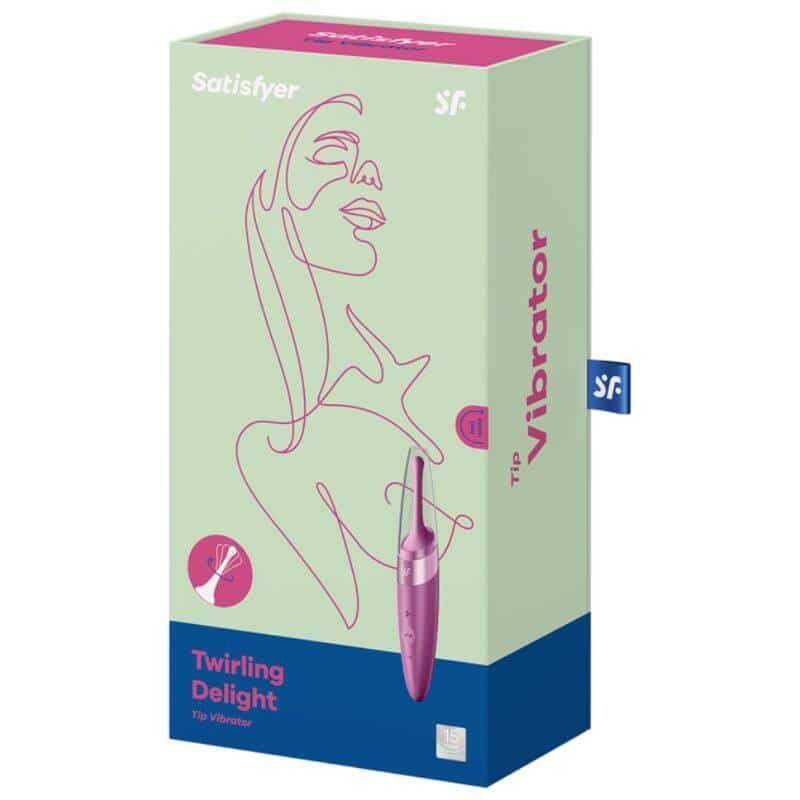 Satisfyer - PURPLE CLIT STIMULATOR TWIRLING DELIGHT VIBRATOR Satisfyer - PURPLE CLIT STIMULATOR TWIRLING DELIGHT VIBRATOR