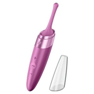 Satisfyer - PURPLE CLIT STIMULATOR TWIRLING DELIGHT VIBRATOR