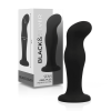 Black&silver Sean Anal Plug - Intense Silicone Stimulation in Black