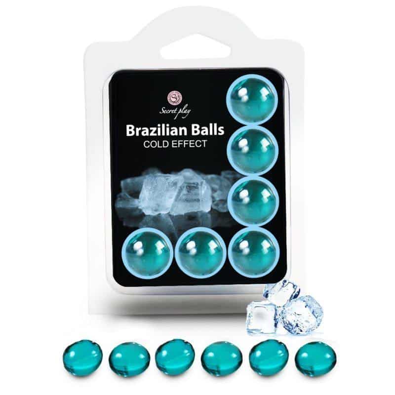 Secretplay - 6pc Brazilian Balls Set for Cold Sensation