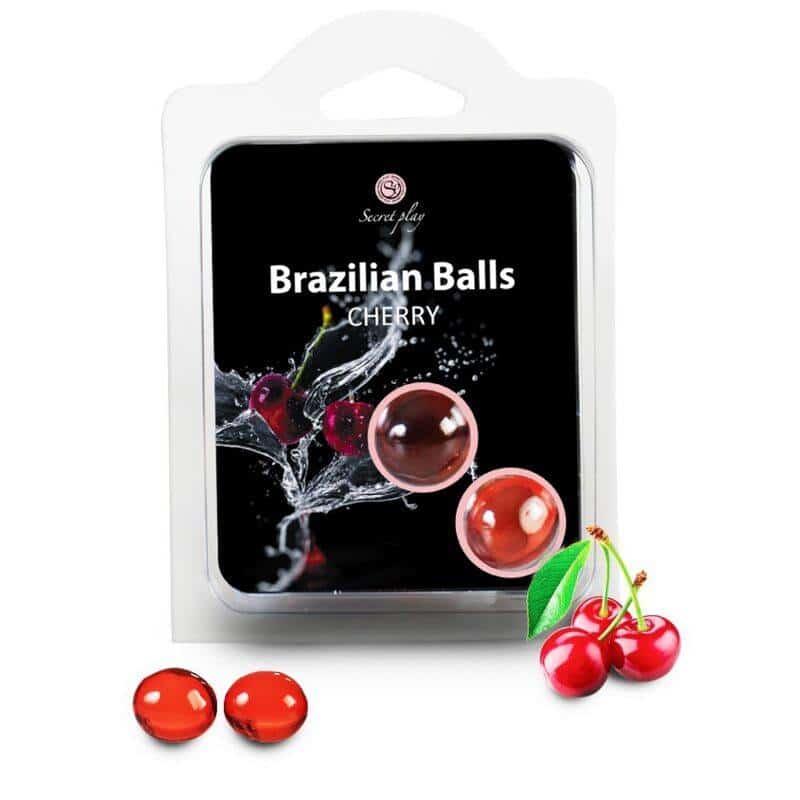 Secretplay Cherry Scented Oil Balls