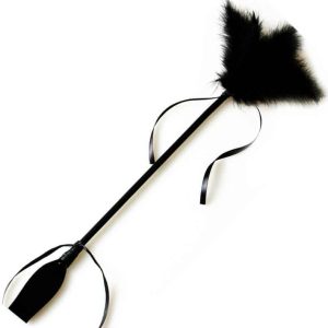 Secretplay Black Whip Feather Teaser