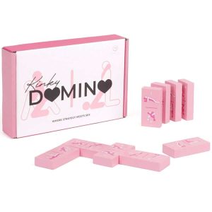 Secretplay Wooden Kink Domino Game Set