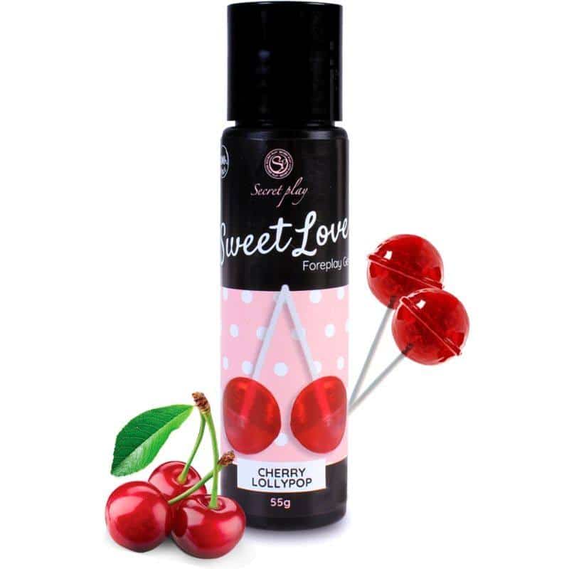 Secretplay Sweet Love Cherry Lollipop Gel Lubricant Secretplay Sweet Love Cherry Lollipop Gel Lubricant