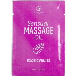 Secretplay - ÓLEO DE MASSAGEM 10 ML COM FRUTAS EXÓTICAS