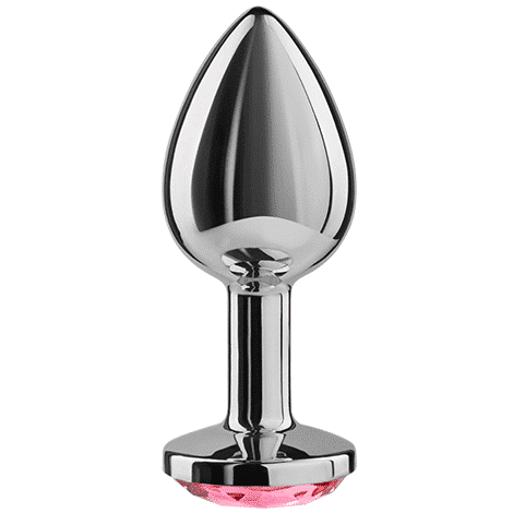 Secretplay - PLUG Anal FÚCSIA DE ALUMÍNIO COM 7 CM